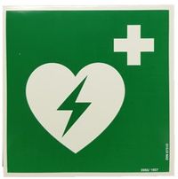 07_Schild Folie AED